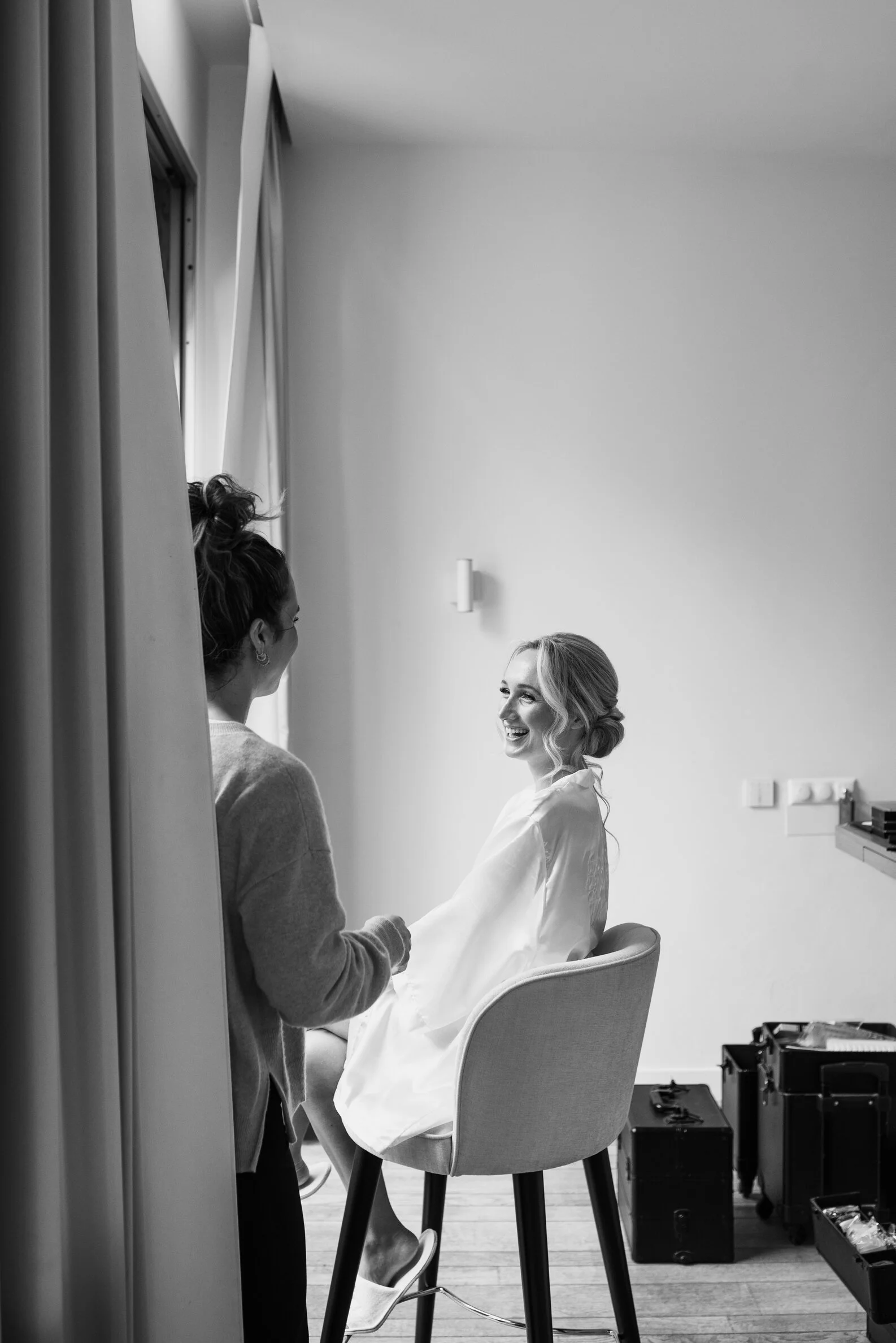 Bridal backstage - Nicole Drège