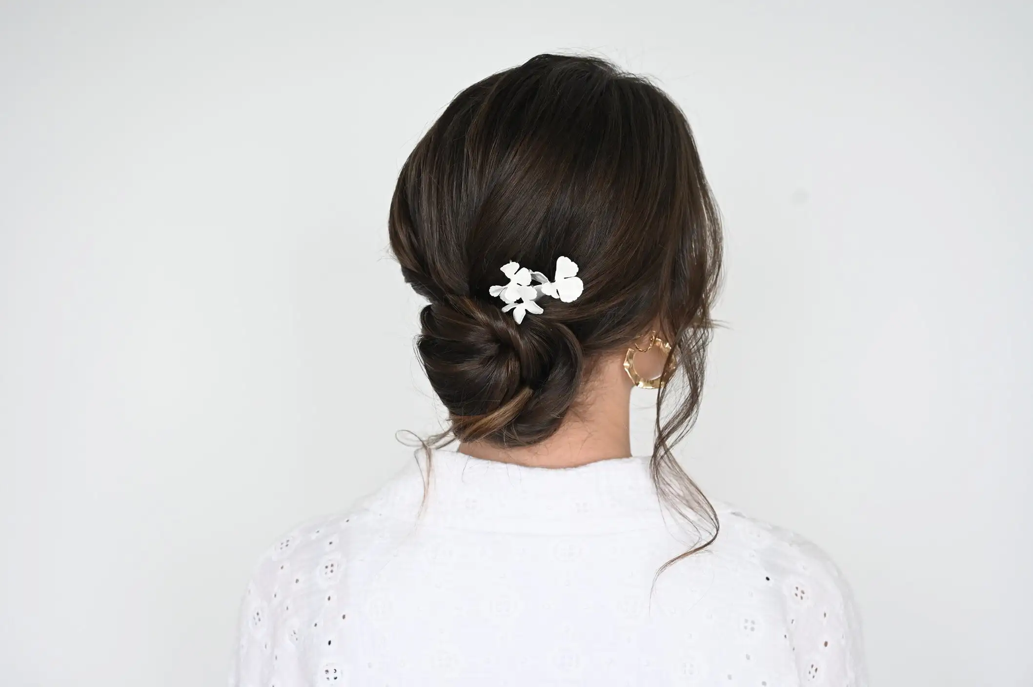 Bridal hairstyle - Nicole Drège